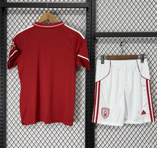 Nottingham Forest Home Kit 25/26 Fan Edition - Kids - Free Personalisation + Patches!