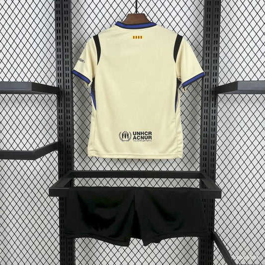 Barcelona Away Kit 25/26 Fan Edition - Kids - Free Personalisation + Patches!