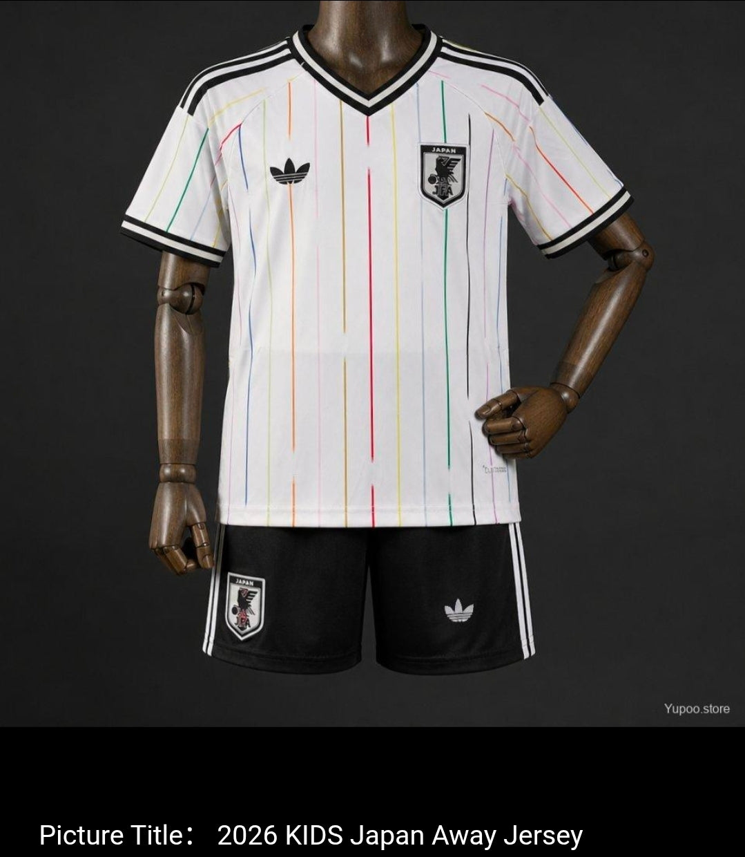 Japan World Cup 2026 Away Kit Fan Edition - Kids - Free Personalisation