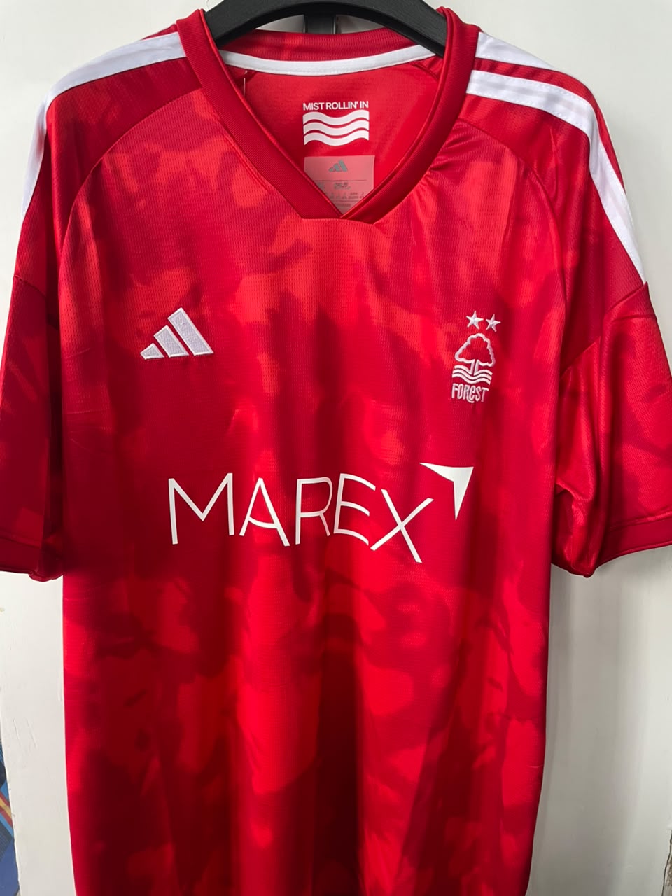 Nottingham Forest Adult Home Shirt 26/27 Avaliable Today with Sponsor