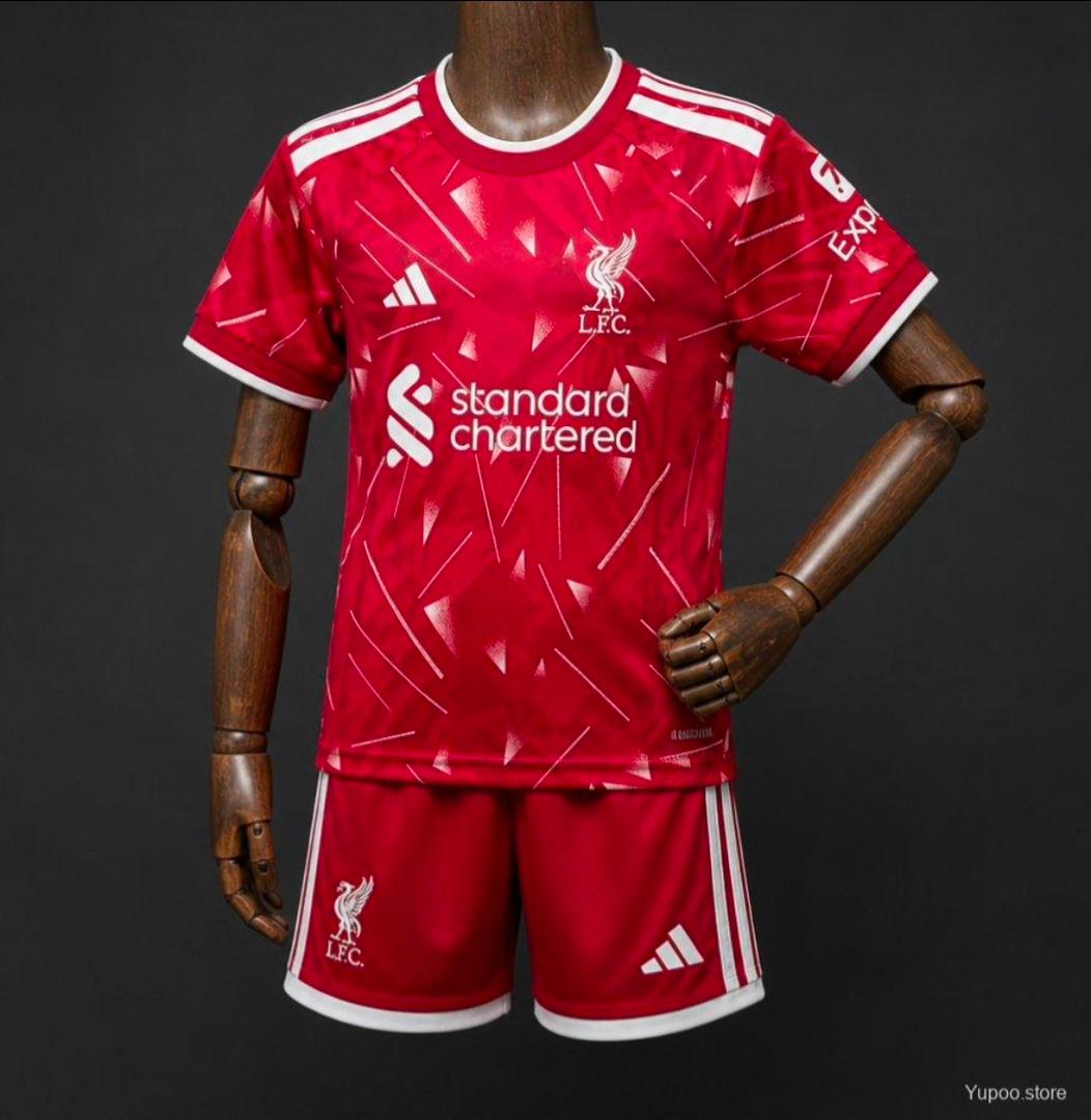 Liverpool 26/27 Home Kit Fan Edition - Kids - Free Personalisation
