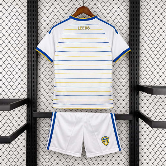 Leeds United Home Kit 26/27 Fan Edition - Kids - Free Personalisation + Patches!