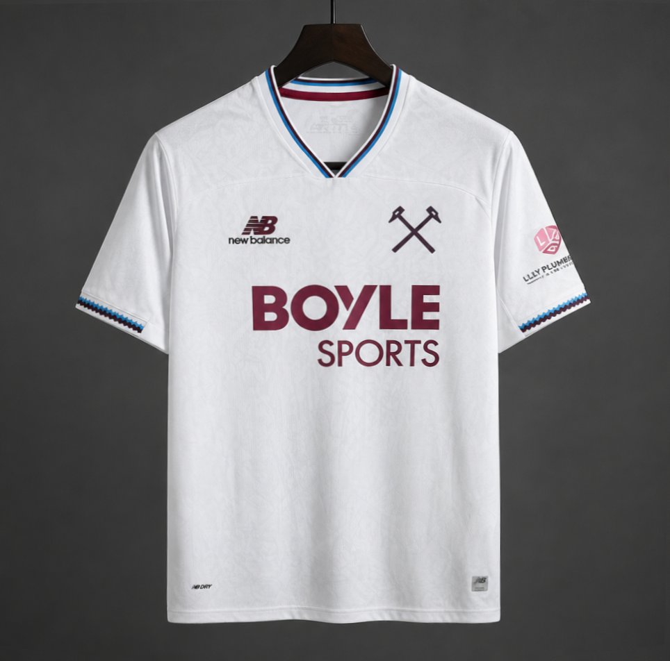 West Ham Away Shirt 26/27 Fan Version - Adults - Free Personalisation!