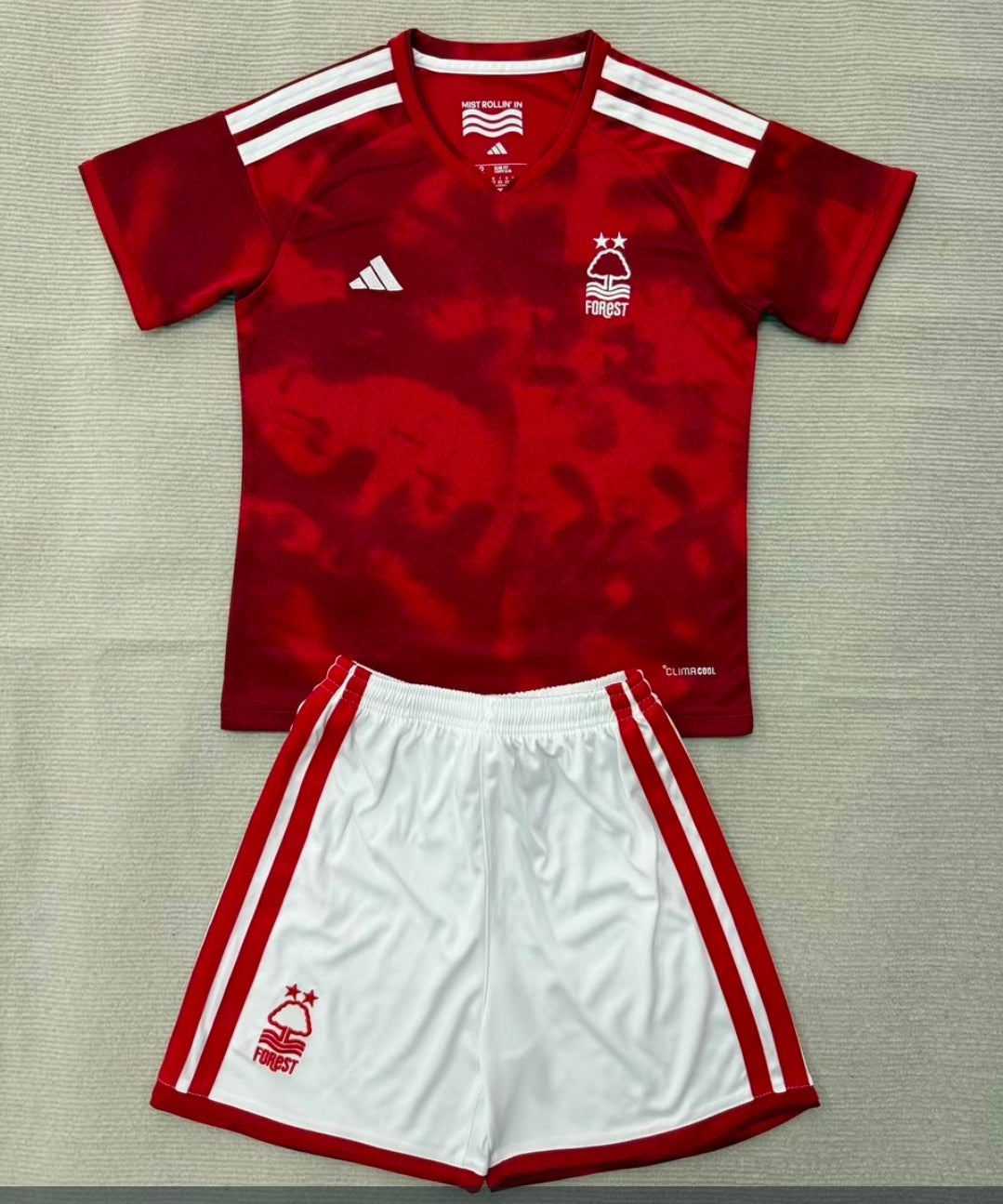 Nottingham Forest Adult Home Full Kit 26/27 Avaliable Today with Sponsor