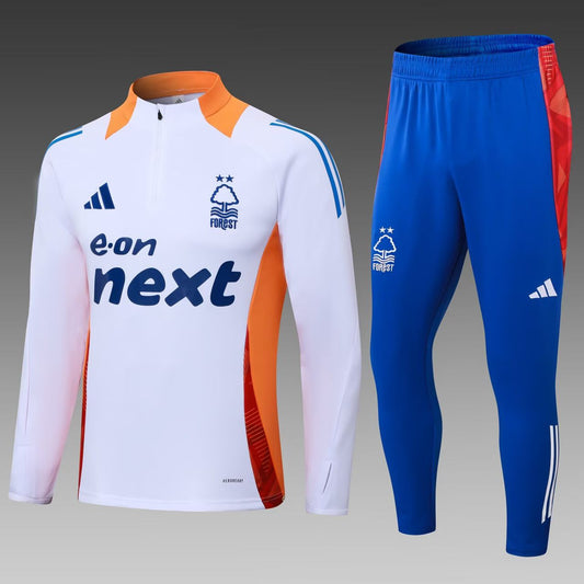 Nottingham Forest White Tracksuit 2024/25 - Adult Size