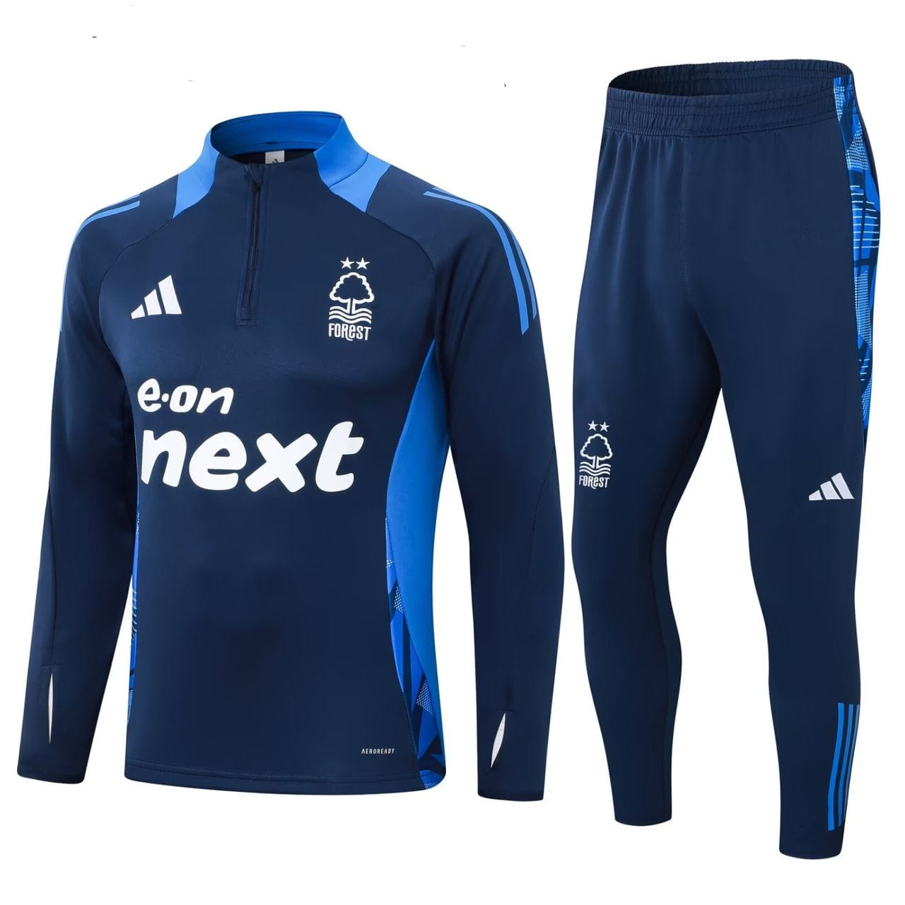 Nottingham Forest Royal Blue Soccer Tracksuit - Adults and Kids Sizes