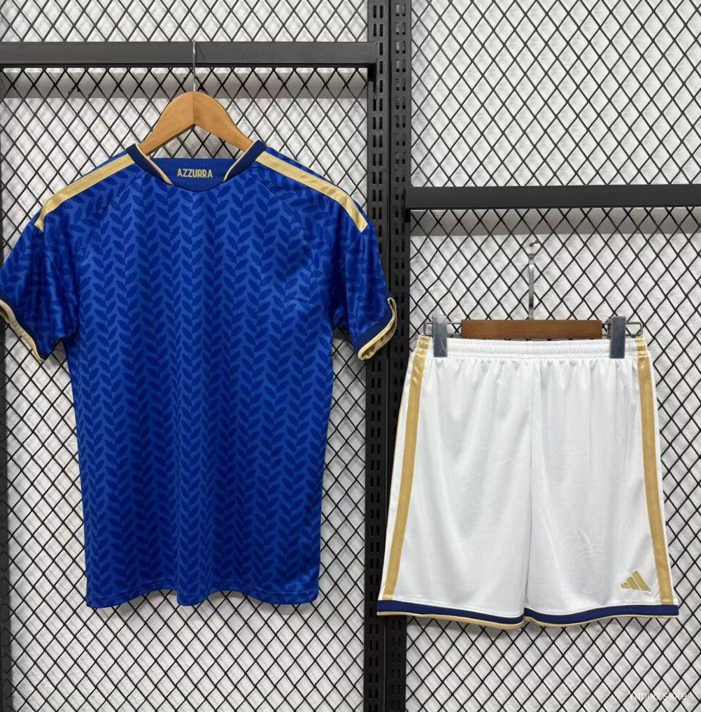 Italy World Cup 2026 Home Kit Fan Edition - Kids - Free Personalisation