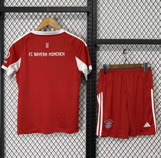 Bayern Munich Home Kit 25/26 Fan Version - Kids - Free Personalisation + Patches!