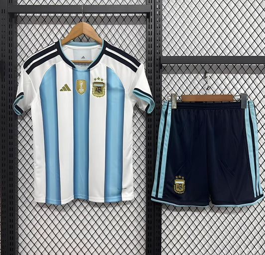 Argentina World Cup 2026 Home Kit Fan Edition - Kids - Free Personalisation