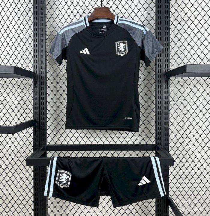 Aston Villa Away Kit 25/26 Fan Edition - Kids - Free Personalisation + Patches!