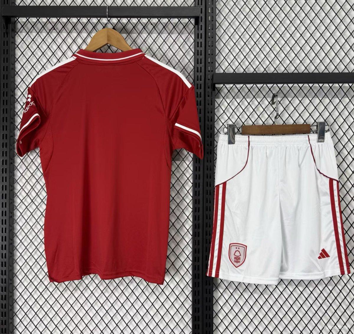 Nottingham Forest Home Kit 25/26 Fan Edition - Kids - Free Personalisation + Patches!