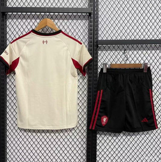 Liverpool Away Kit 25/26 Fan Edition - Kids - Free Personalisation + Patches!
