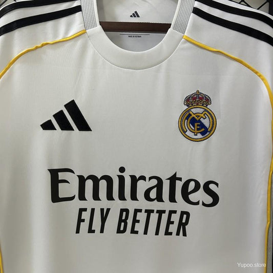 Real Madrid Home Shirt 25/26 Fan Version - Adults - Free Personalisation!