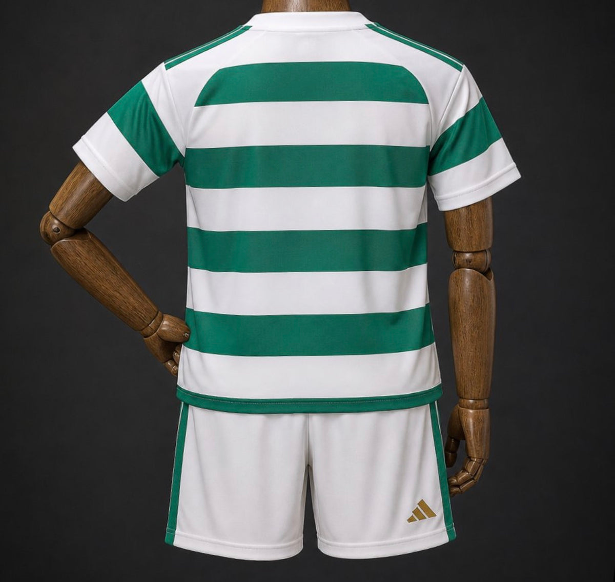 Celtic Home Kit 26/27 Fan Version - Kids - Free Personalisation + Patches!