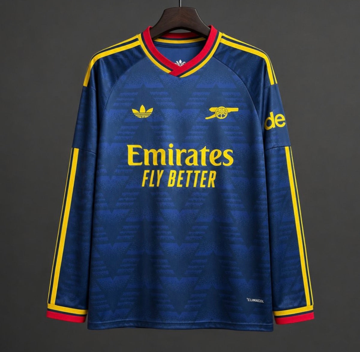 Arsenal Away Long Sleeved Shirt 26/27 Fan Version - Adults - Free Personalisation!