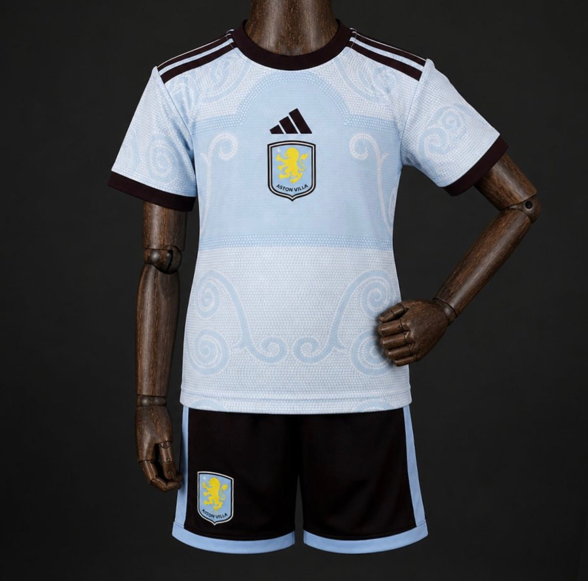 Aston Villa Third Kit 26/27 Fan Edition - Kids - Free Personalisation + Patches!
