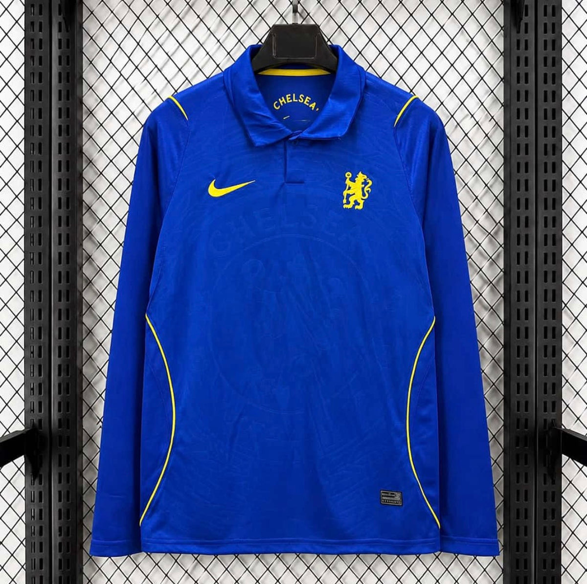 Chelsea Home Long Sleeved Shirt 26/27 Fan Version - Adults - Free Personalisation!