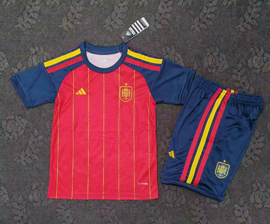 Spain Home Kit 2025/2026 Fan Edition - Kids - Free Personalisation
