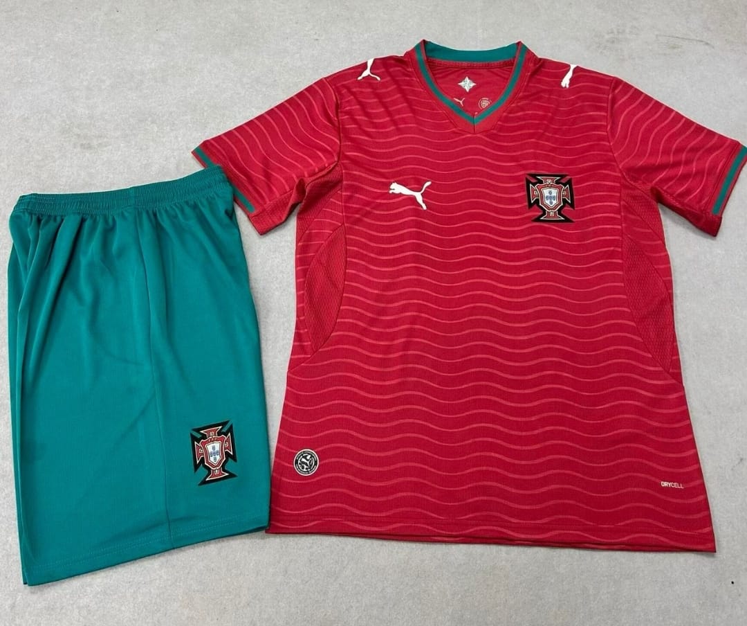Portugal Home Kit 2025/2026 Fan Edition - Kids - Free Personalisation