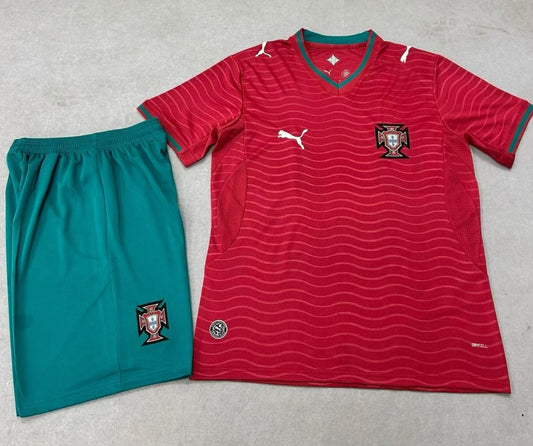 Portugal Home Kit 2025/2026 Fan Edition - Kids - Free Personalisation