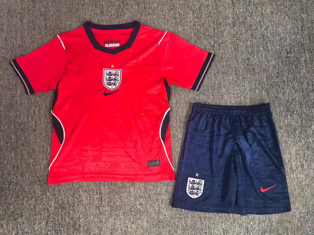England World Cup 2026 Home Kit Fan Edition - Kids - Free Personalisation