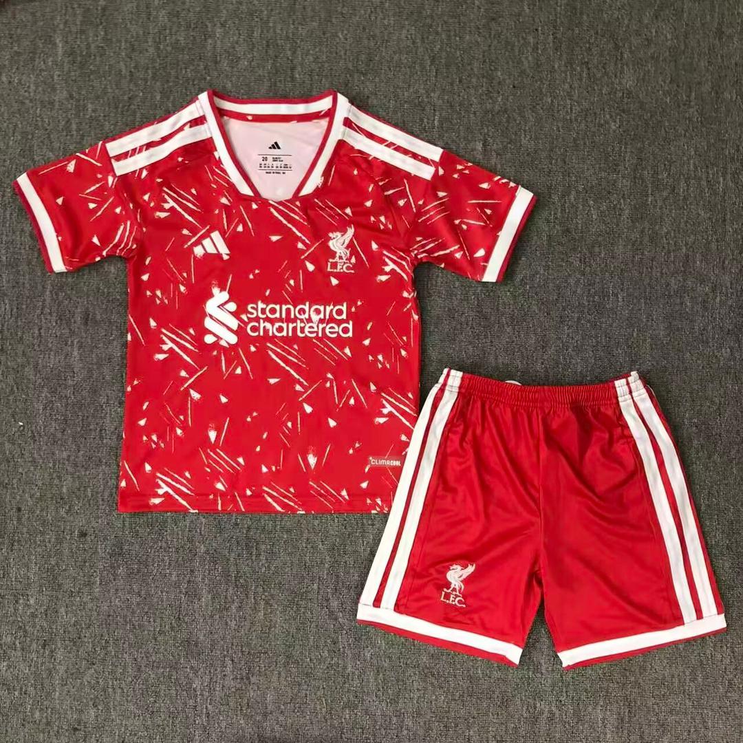 Liverpool 26/27 Home Kit Fan Edition - Kids - Free Personalisation