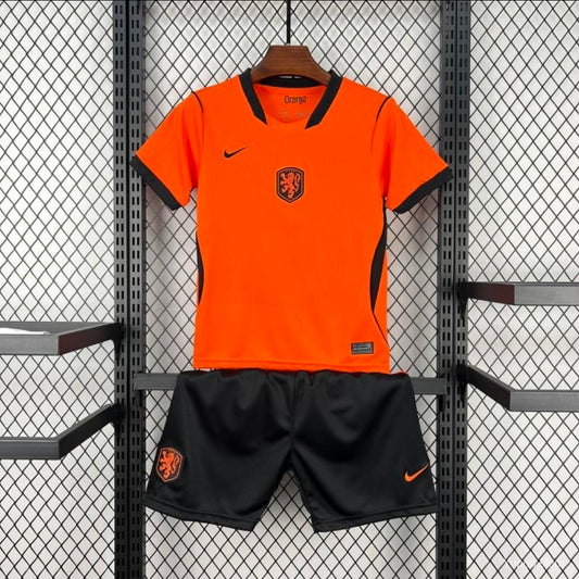 Netherlands World Cup 2026 Home Kit Fan Edition - Kids - Free Personalisation