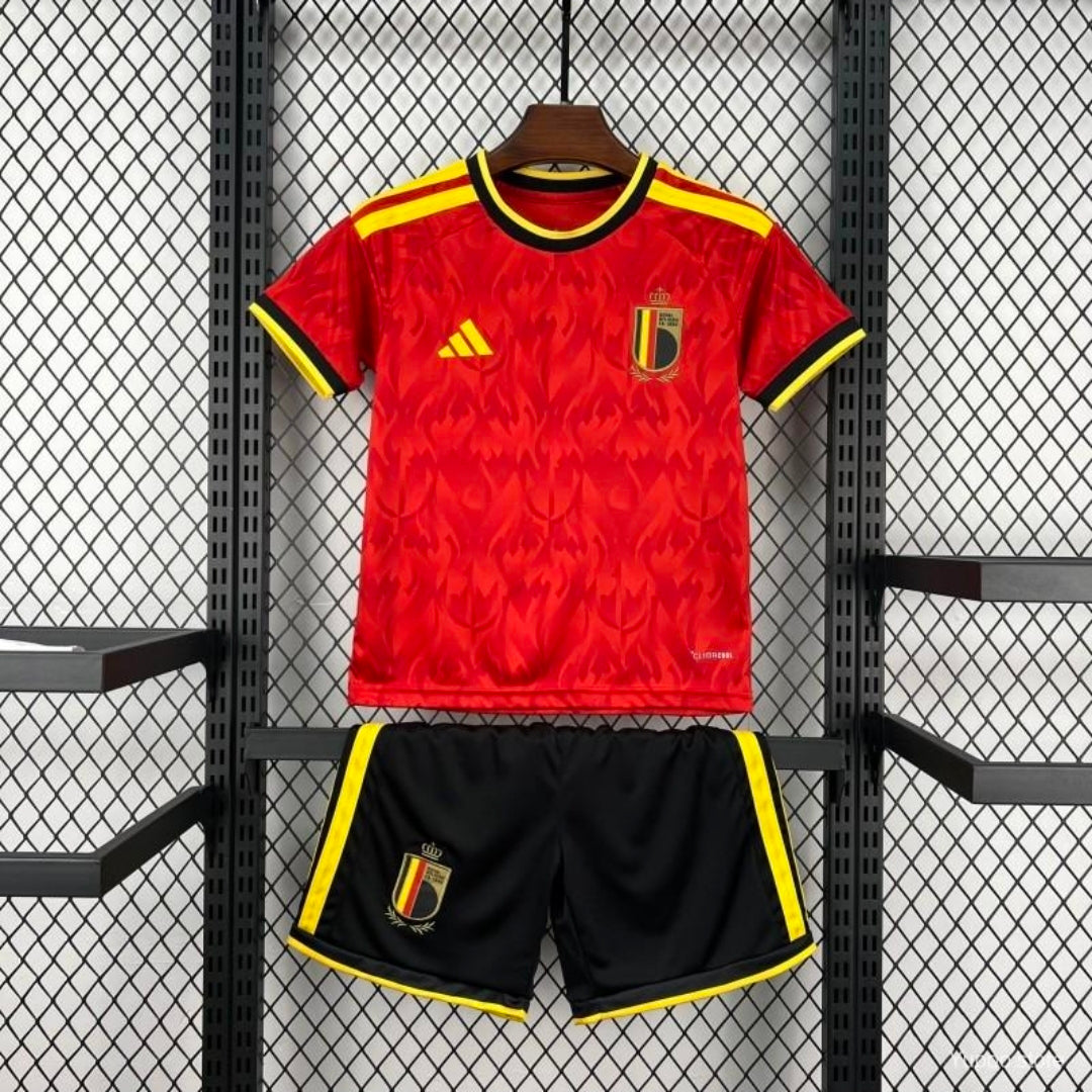 Belgium World Cup 2026 Home Kit Fan Edition - Kids - Free Personalisation