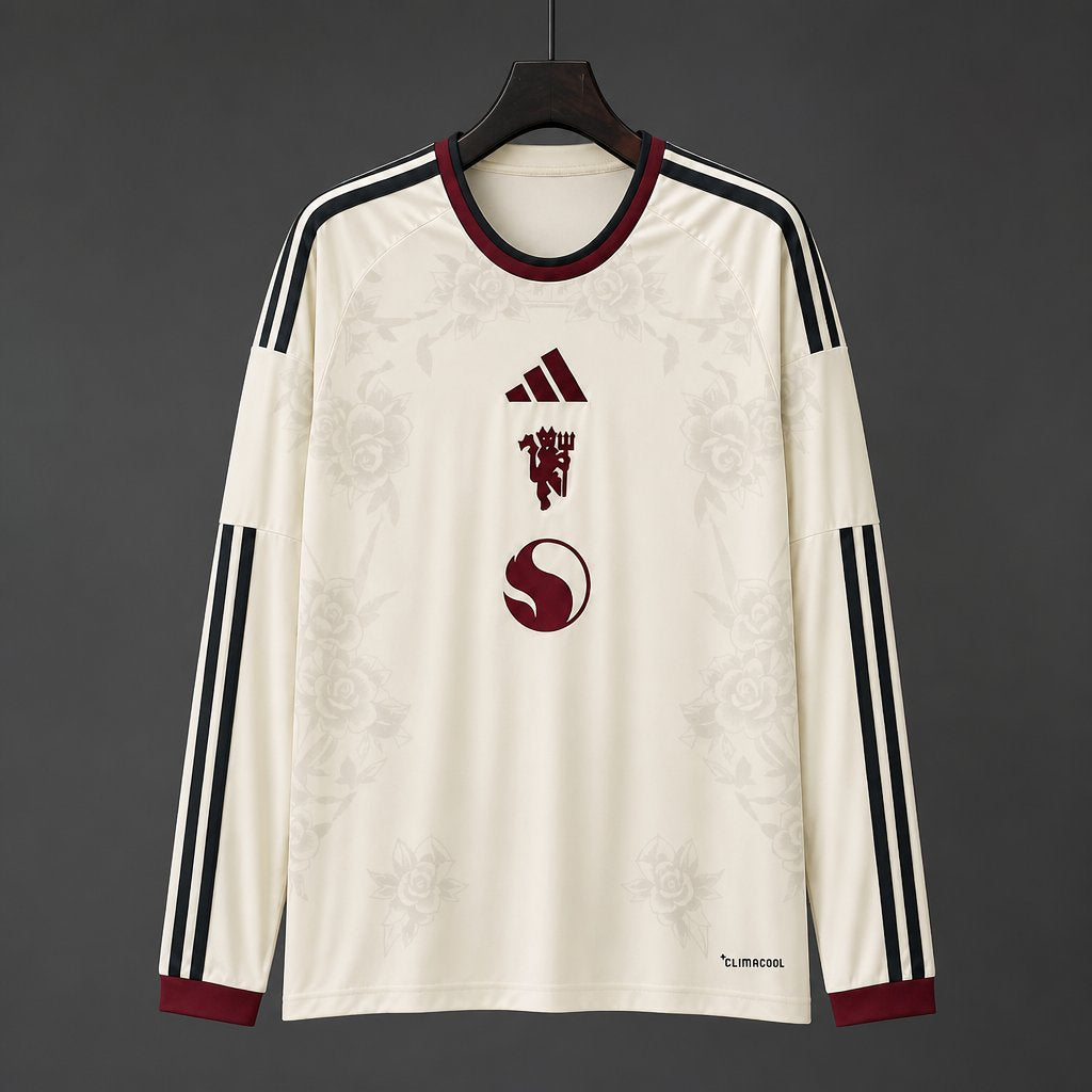Manchester United Third 3rd Long Sleeved Shirt 26/27 Fan Version - Adults - Free Personalisation!