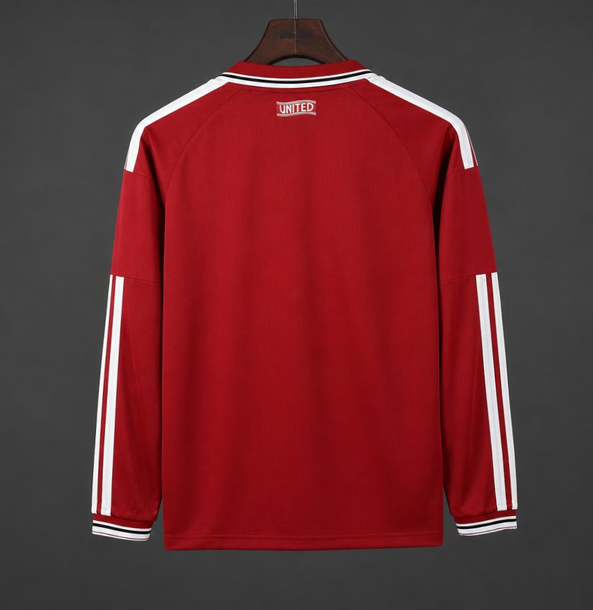 Manchester United Home Long Sleeved Shirt 26/27 Fan Version - Adults - Free Personalisation!