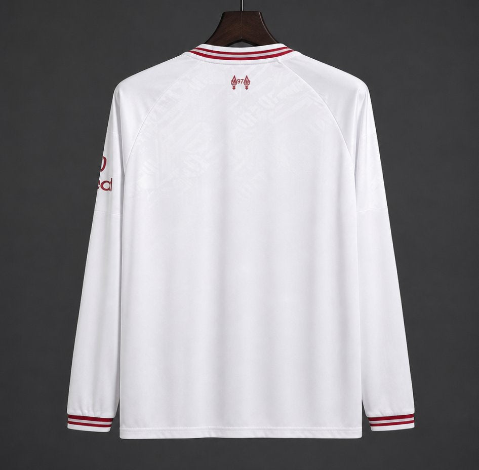 Liverpool Away Long Sleeved Shirt 26/27 Fan Version - Adults - Free Personalisation!