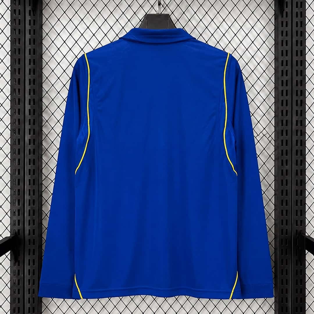 Chelsea Home Long Sleeved Shirt 26/27 Fan Version - Adults - Free Personalisation!