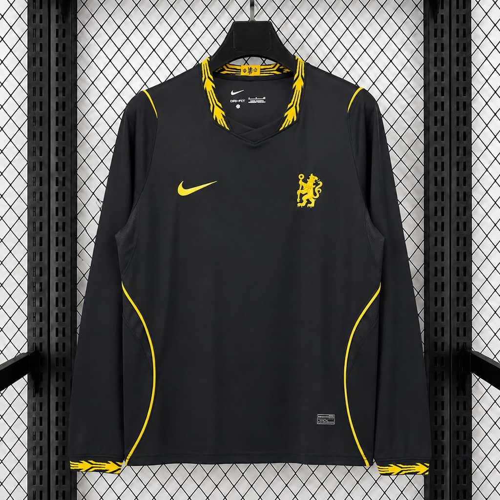 Chelsea Away Long Sleeved Shirt 26/27 Fan Version - Adults - Free Personalisation!