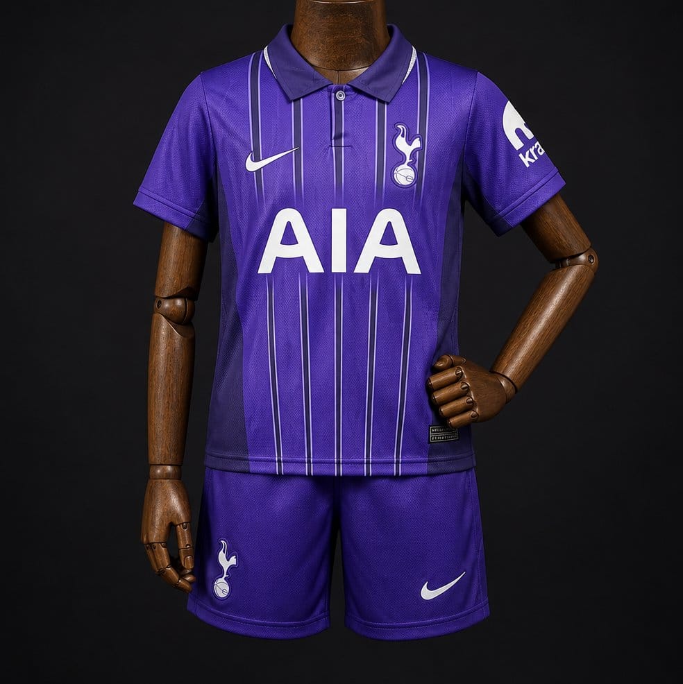 Tottenham Hotspur Third 3rd Kit 26/27 Fan Edition - Kids - Free Personalisation + Patches!