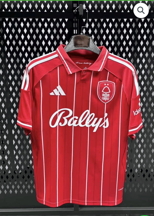 Nottingham Forest Home Shirt 25/26 Fan Version - Adults - Free Personalisation!