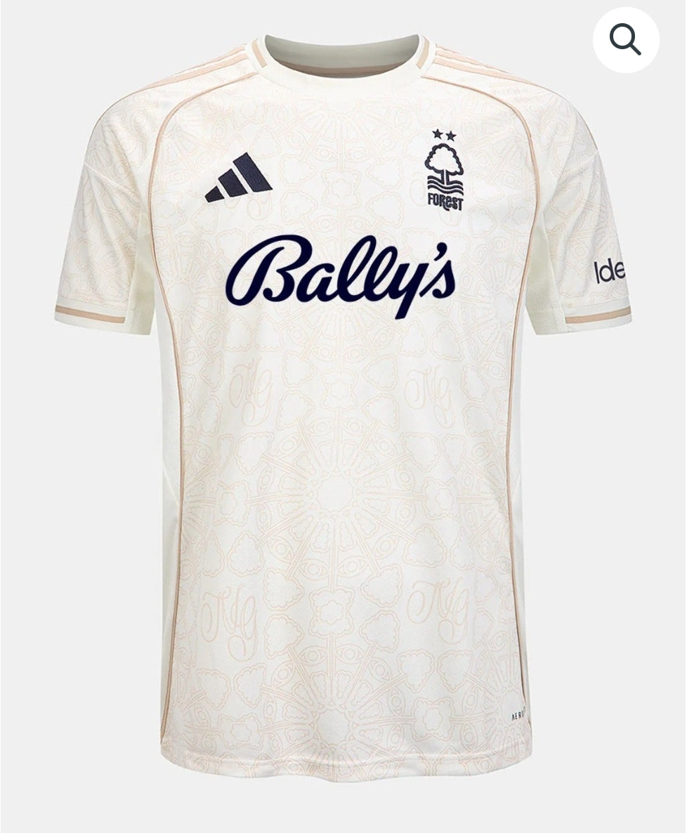 Nottingham Forest Away Shirt 25/26 Fan Version - Adults - Free Personalisation!