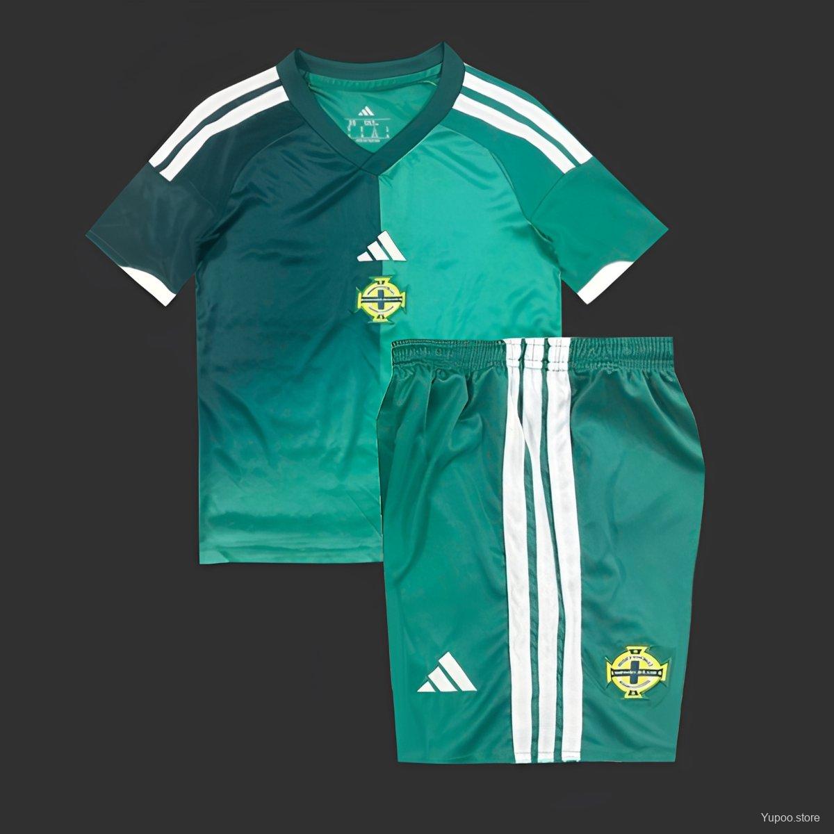 Northern Ireland World Cup 2026 Home Kit Fan Edition - Kids - Free Personalisation