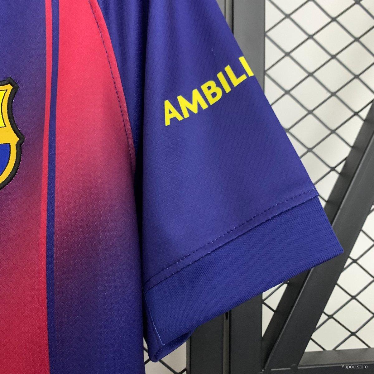 Barcelona Home Shirt 25/26 Fan Version - Adults - Free Personalisation!