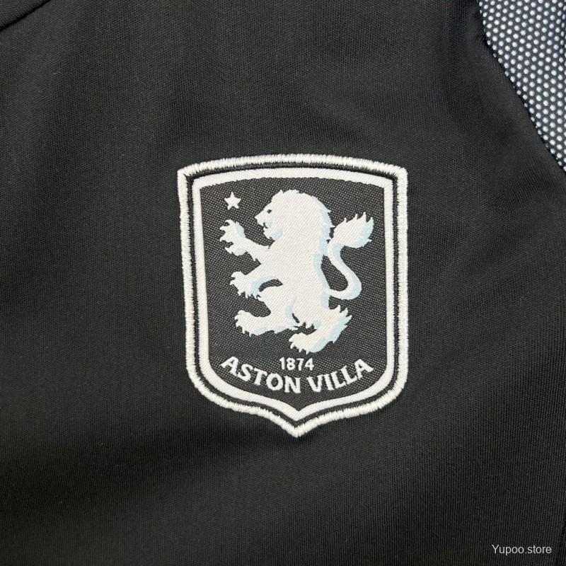 Aston Villa Away Kit 25/26 Fan Edition - Kids - Free Personalisation + Patches!
