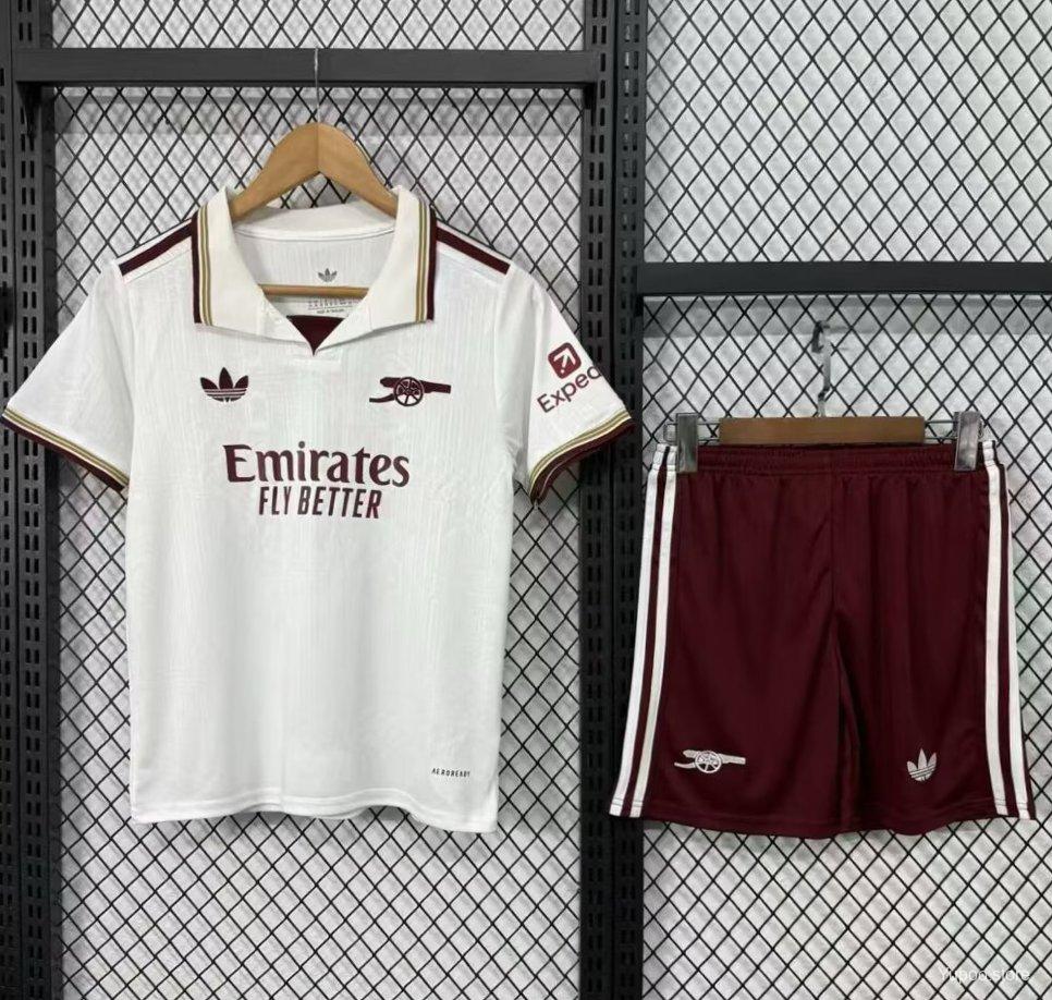 Arsenal Third Kit 25/26 Fan Edition - Kids - Free Personalisation + Patches!