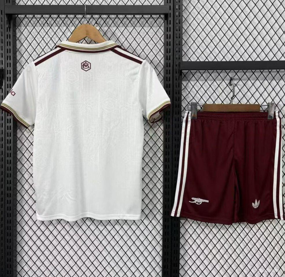 Arsenal Third Kit 25/26 Fan Edition - Kids - Free Personalisation + Patches!