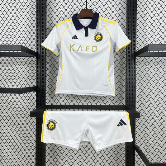 Al-Nassr Third Kit 25/26 Fan Version - Kids - Free Personalisation + Patches!