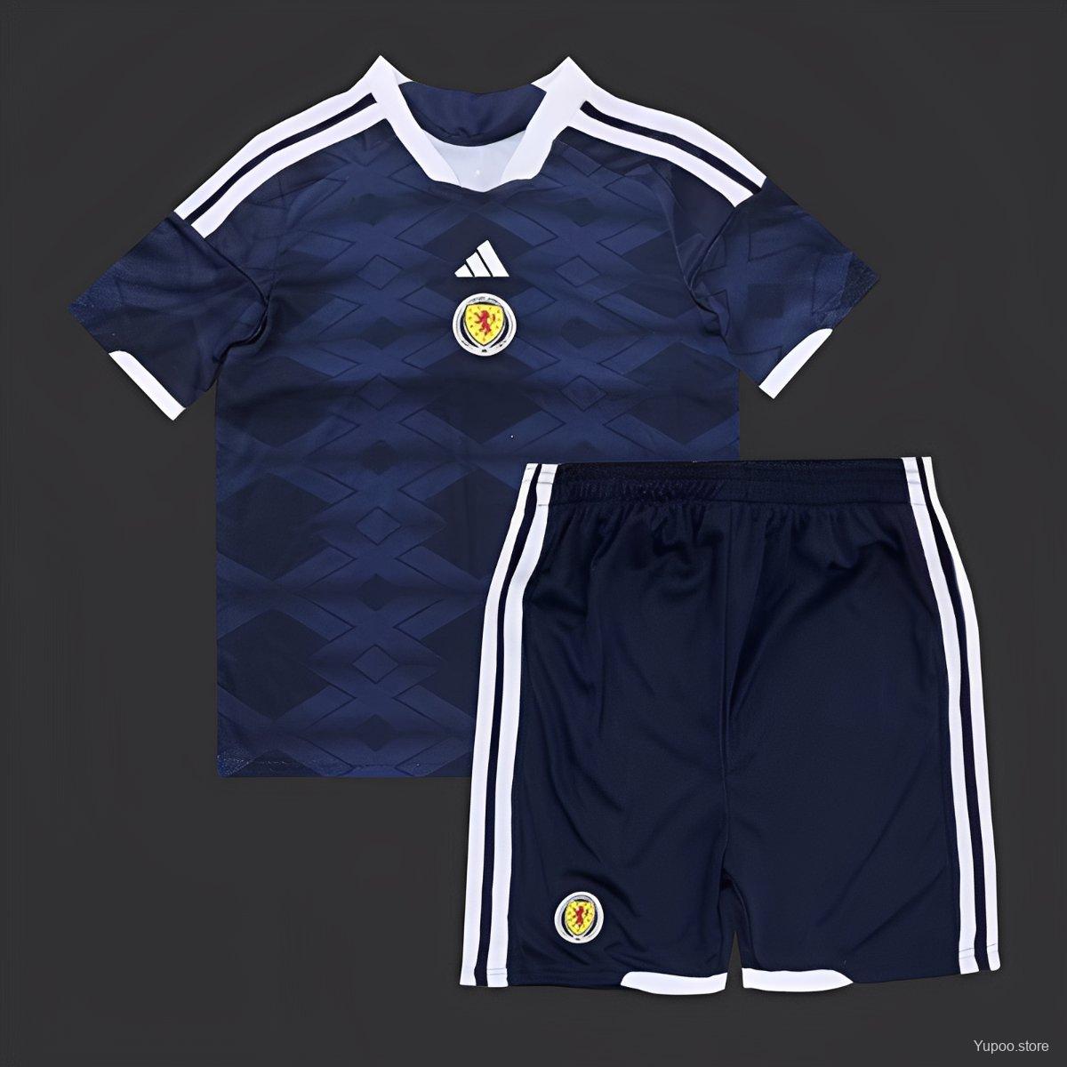 Scotland World Cup 2026 Home Kit Fan Edition - Kids - Free Personalisation