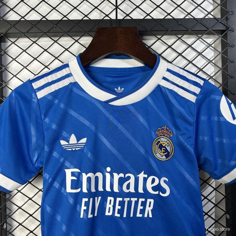 Real Madrid Third Kit 25/26 Fan Edition - Kids- Free Personalisation