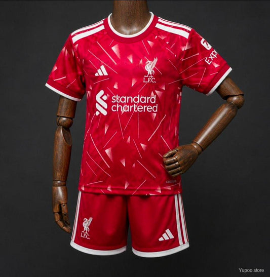 Liverpool 26/27 Home Kit Fan Edition - Kids - Free Personalisation