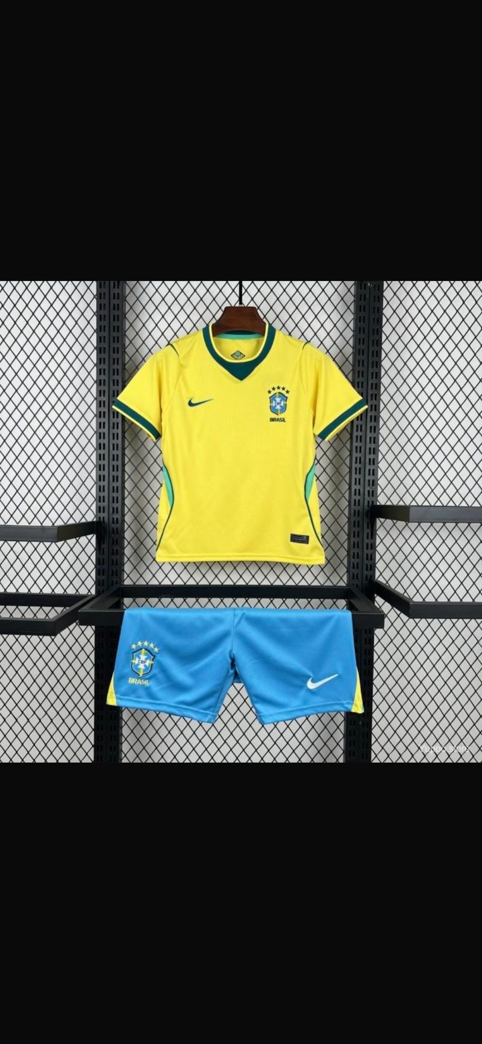 Brazil World Cup 2026 Home Kit Fan Edition - Kids - Free Personalisation