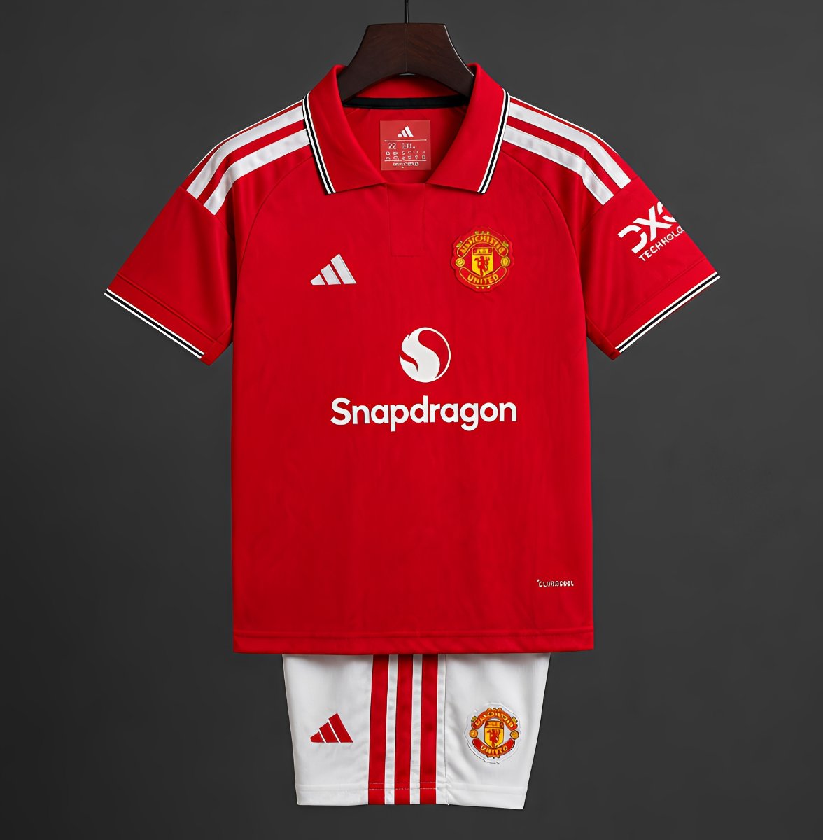 Manchester United Home Kit 26/27 Fan Version - Kids - Free Personalisation + Patches!