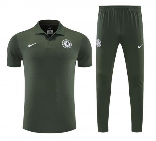 Chelsea Green Tracksuit 26/27 - Adult Sizes