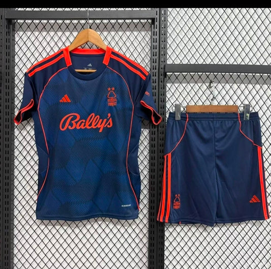 Nottingham Forest Third Kit 25/26 Fan Edition - Kids - Free Personalisation + Patches!