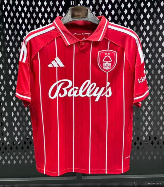 Nottingham Forest Home Shirt 25/26 Fan Version - Adults - Free Personalisation!